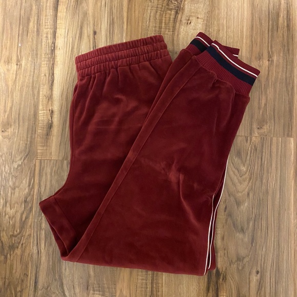 SOLD - Opening Ceremony Velour Track Pants - Picture 1 of 8